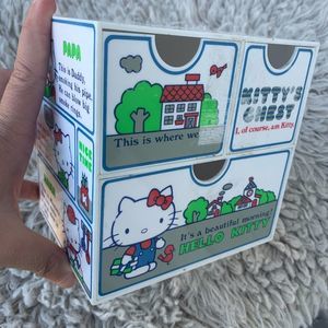 Vintage hello kitty drawer RARE 1976